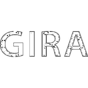Gira System 55 afdekraam inbouw 5-voudig polarwit 66.051.28