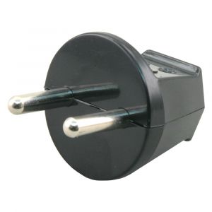 Q-Link stekker 10/16 A zwart 00.110.02