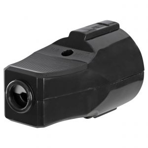 Q-Link contrastekker randaarde 10/16A zwart 00.110.35