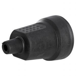 Q-Link contrastekker PVC met randaarde 10/16 A zwart 00.110.37