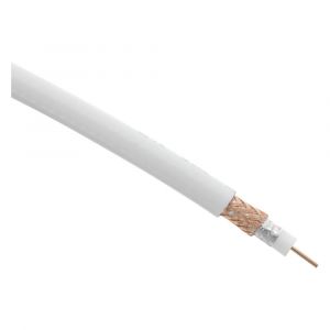 Q-Link coax kabel prof klasse A diameter 7 mm2 10 m wit 00.130.10