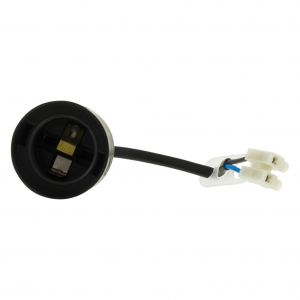 Q-Link verhuisfitting E27 met kabel en kroonsteen zwart set 2 stuks 00.320.00