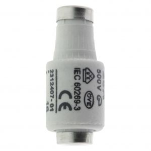Q-Link zekering traag overspanning en kortsluiting GG 25 A DII wit set 5 stuks 00.425.19