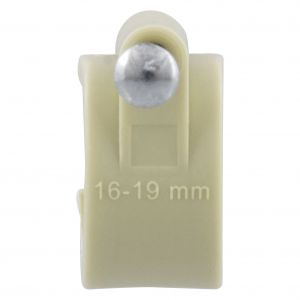 Q-Link kabelclip rond 16-19 mm creme set 50 stuks 00.530.24