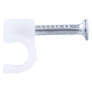 Q-Link kabelclip rond 4 mm wit set 300 stuks 00.530.35