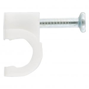 Q-Link kabelclip rond 5 mm wit set 300 stuks 00.530.36