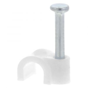 Q-Link kabelclip rond 5 mm wit set 300 stuks 00.530.36
