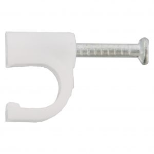 Q-Link kabelclip rond 7 mm wit set 170 stuks 00.530.38