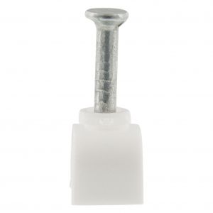 Q-Link kabelclip plat 6 mm wit set 300 stuks 00.530.43