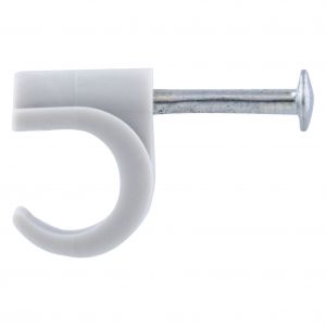 Q-Link kabelclip rond 8-10 mm grijs set 120 stuks 00.530.45