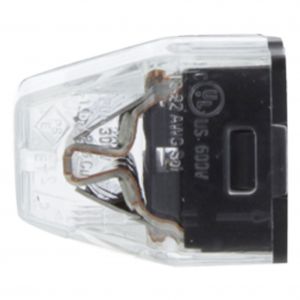 Q-Link lasklem 8-polig 8-gaats 8x1.0 2.5 mm2 transparant-grijs set 25 stuks 00.530.80