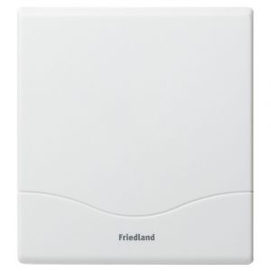 Honeywell gong type D142 bedraad zonder beldrukker wit 00.634.32