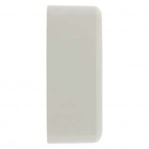 Q-Link contactdoos opbouw 2-voudig met kind-aanraakbeveiliging randaarde polarwit 00.947.07