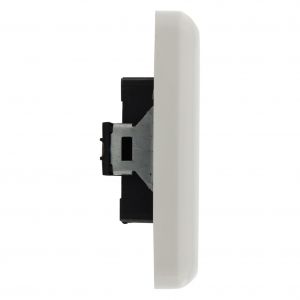 Q-Link contactdoos inbouw 2-voudig met kind-aanraakbeveiliging polarwit 01.079.49