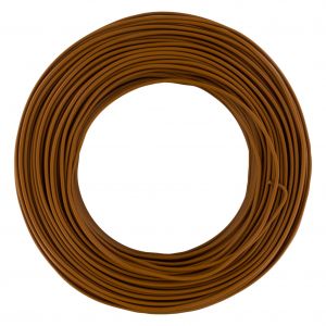 Q-Link installatiedraad VD 2.5 mm2 100 m bruin 01.265.02