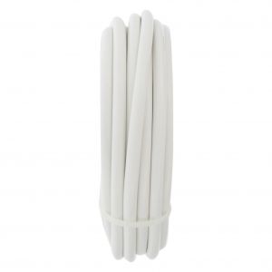 Q-Link huishoudsnoer VMVS belastbaar tot 1200 W 2x0.75 mm2 100 m wit 01.265.40