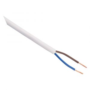 Q-Link huishoudkabel VMVL 2x1.0 mm2 100 m wit 01.265.82