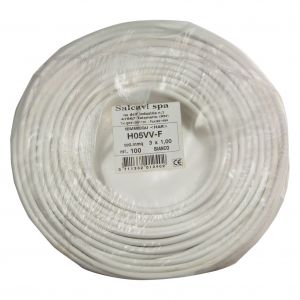 Q-Link huishoudkabel VMVL 3x1.0 mm2 100 m wit 01.265.83