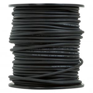 Q-Link rubber kabel glad 3x1.0 mm2 100 m zwart 01.266.24