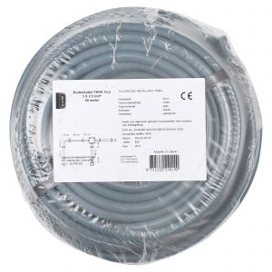 Q-Link buitenkabel YMVK DCA 3x2.5 mm2 50 m grijs 01.266.47