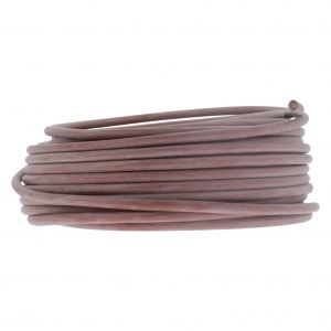 Q-Link siliconen kabel hittebestendig tot 180 graden 3x0.75 mm2 25 m rood-bruin 01.266.77