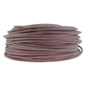 Q-Link siliconen kabel hittebestendig tot 180 graden 3x0.75 mm2 100 m rood-bruin 01.266.79