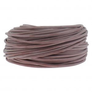 Q-Link siliconen kabel hittebestendig tot 180 graden 3x0.75 mm2 100 m rood-bruin 01.266.79
