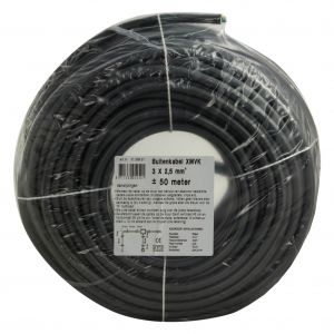 Q-Link buitenkabel XMVK 3x2.5 mm2 50 m grijs 01.268.07