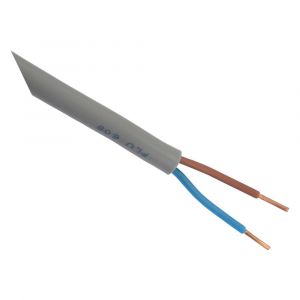 Q-Link buitenkabel XMVK 2x1.5 mm2 20 m grijs 01.268.13