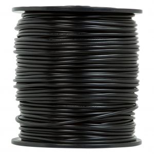 Q-Link huishoudsnoer VMVS belastbaar tot 1200 W 2x0.75 mm2 zwart 01.269.01