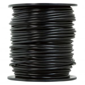 Q-Link huishoudkabel hittebestendig tot 90 graden 3x1.0 mm2 100x1 m zwart 01.269.04