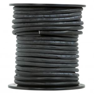 Q-Link rubber kabel glad 3x2.5 mm2 1 m zwart set 50 stuks 01.269.06