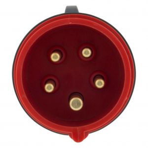 Q-Link krachtstekker 4-polig A 16 A twist montage rood 01.371.36