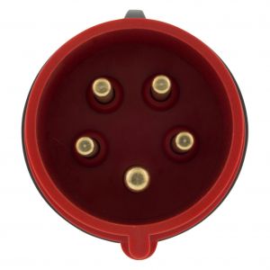 Q-Link krachtstekker 4-polig A 32 A twist montage rood 01.371.39
