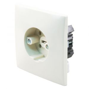 Q-Link contactdoos Perilex inbouw 16 A crème 01.372.10