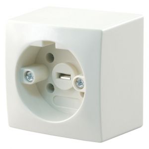 Q-Link contactdoos Perilex opbouw 16 A crème 01.372.20