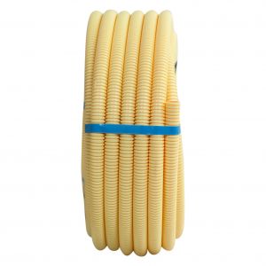 Pipelife installatiebuis diameter 5/8 flexibel Flexivolt low frictIon 20 m geel 01.474.52