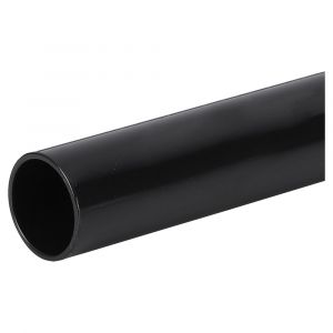 Pipelife installatiebuis diameter 5/8 verhoogd slagvast low frictIon 4 m PVC zwart 01.474.63