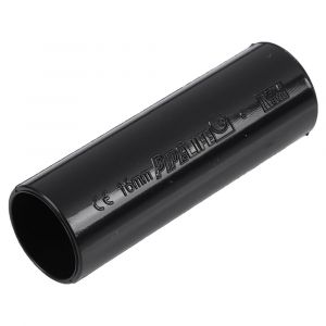 Pipelife sok diameter 5/8 PVC zwart 01.474.81