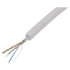 Q-Link installatie buis diameter 5/8 flexibel bedraad UTP CAT6 50 m 01.474.92