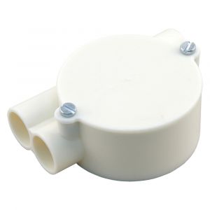 Attema lasdoos Top-trekdoos 2x links diameter 5/8 crème 01.475.87
