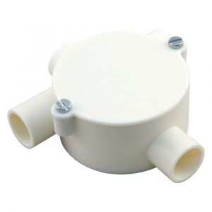 Attema lasdoos kruisdoos diameter 5/8 crème 01.475.93