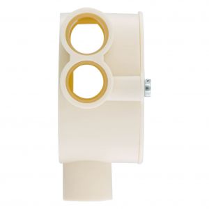 Attema lasdoos Top-T-trekdoos 2x rechts 2x links diameter 5/8 inch crème 01.475.97