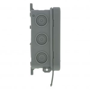 Q-Link kabeldoos met doorsteektules spatwaterdicht IP 54 grijs 01.476.56