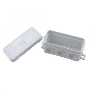 Q-Link kabeldoos met doorsteektules spatwaterdicht IP 54 grijs 01.476.56