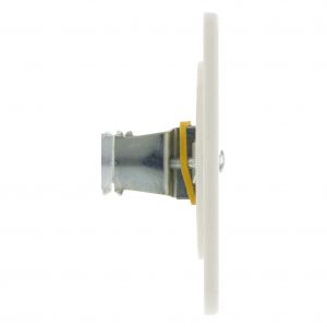 Q-Link blindplaat universeel 82x82 mm polarwit 01.477.10