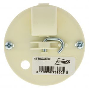 Q-Link centraaldoosdeksel rond crème 01.477.34