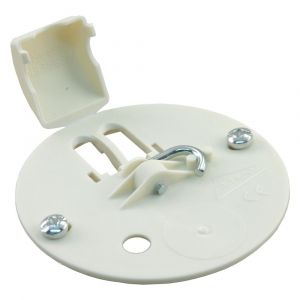 Q-Link centraaldoosdeksel rond crème 01.477.34