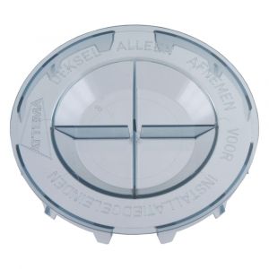 Attema deksel inbouwdoos transparant set 10 stuks 01.477.64