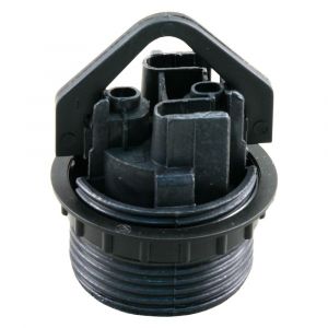 Q-Link schroefrandfitting E27 met ring maximaal 60 W zwart 01.580.85